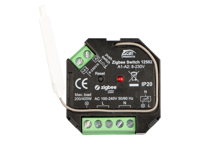 Zigbee Push Switch 200W LED i gruppen Tillbehör / LED Dimmers hos LED Konsulten i Karlstad AB (12502)